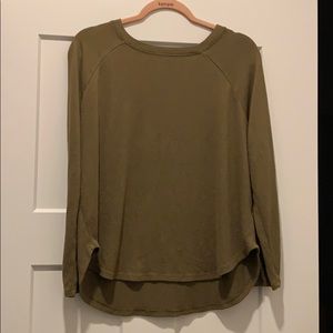 Hunter green long sleeve